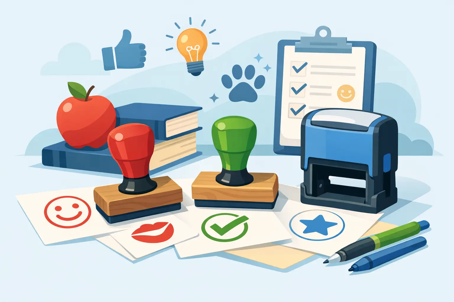 27 Best Teacher Stamp Messages to Use