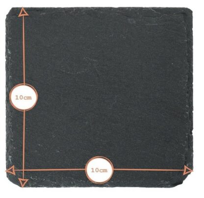 Wrexham AFC Licensed Merchandise | Set of 4 slate coasters | Put together to form club crest | 10cn x 10cm each coaster - Image 2