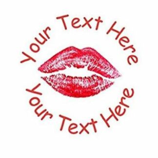 Lips - 22mm Personalised School Teacher Stamp