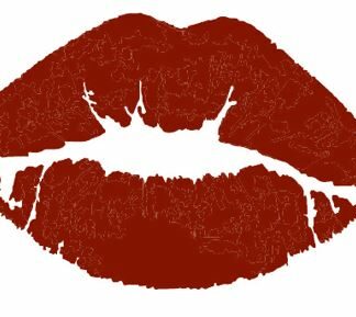 Lips - 11mm Loyalty Card Stamp - With 5 colour choices