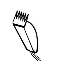 Barber Shop - 11mm Loyalty Card Stamp - With 5 colour choices