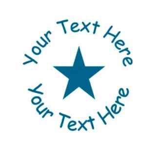 Star - 22mm Personalised School Teacher Stamp