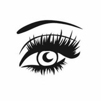 Eyelash - 11mm Loyalty Card Stamp