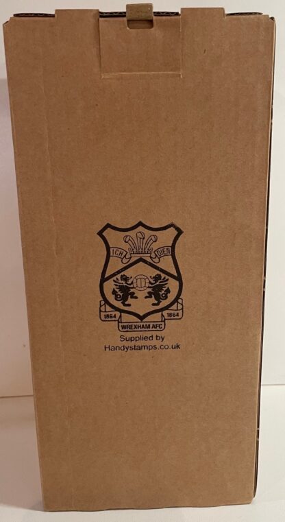 Wrexham AFC Pint Glass with Etched Club Crest, Licensed Merchandise to Handy Stamps Ltd - Image 4