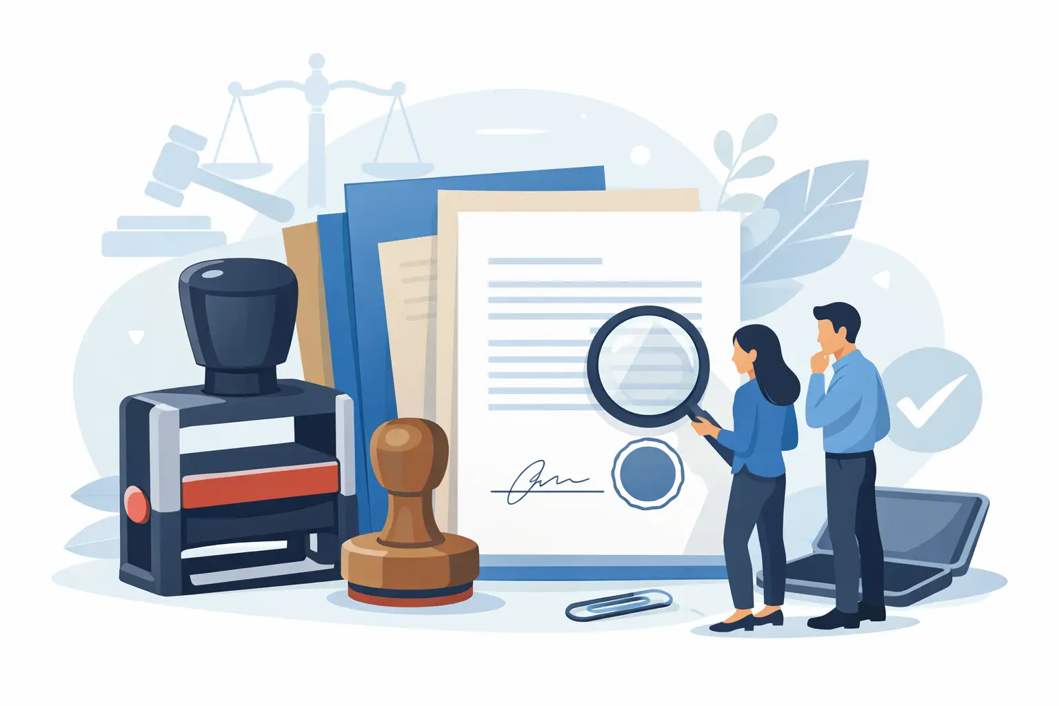 Choosing a Legal Document Stamp for Your Office