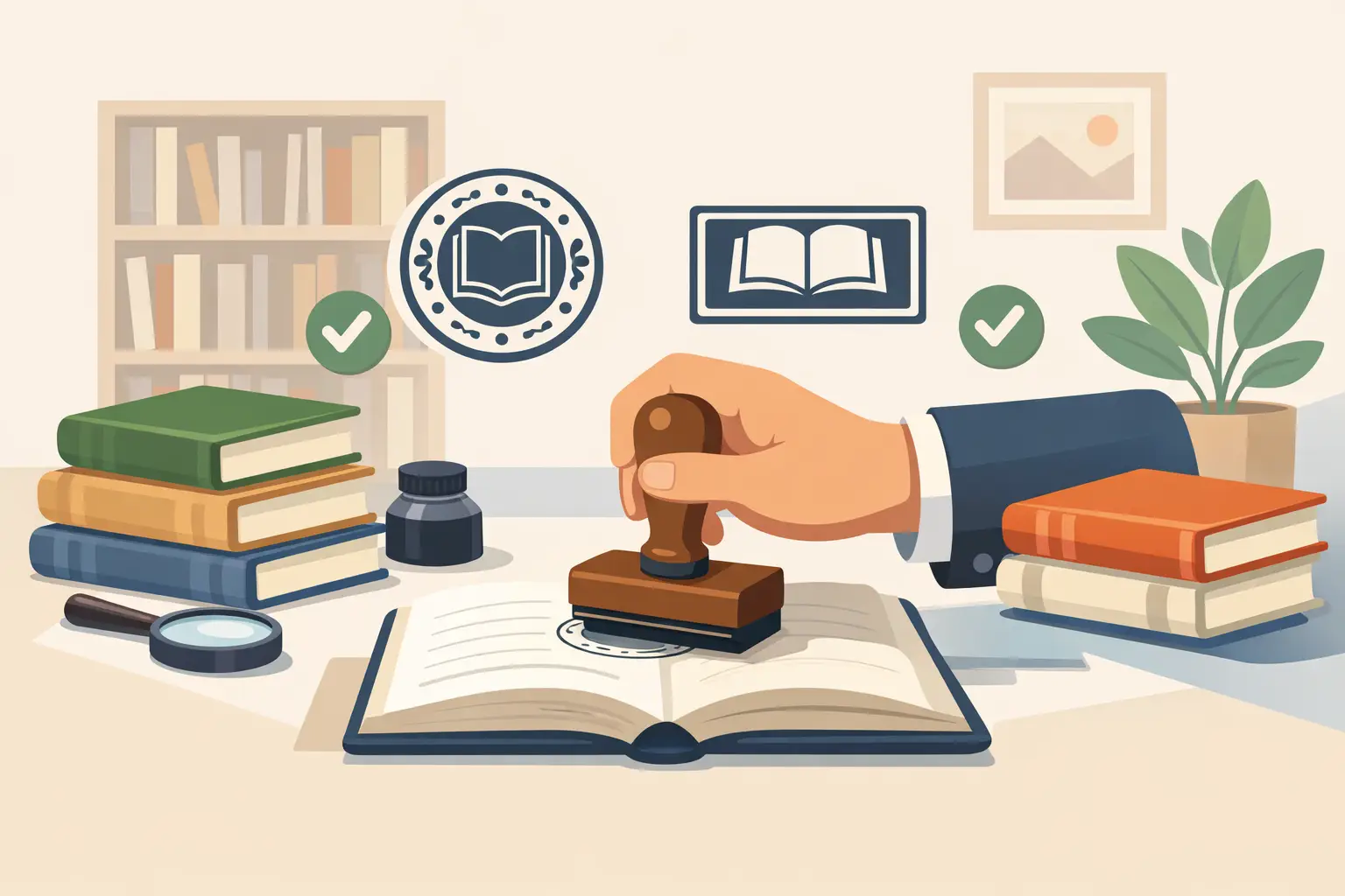 Choosing the Right Book Library Stamp