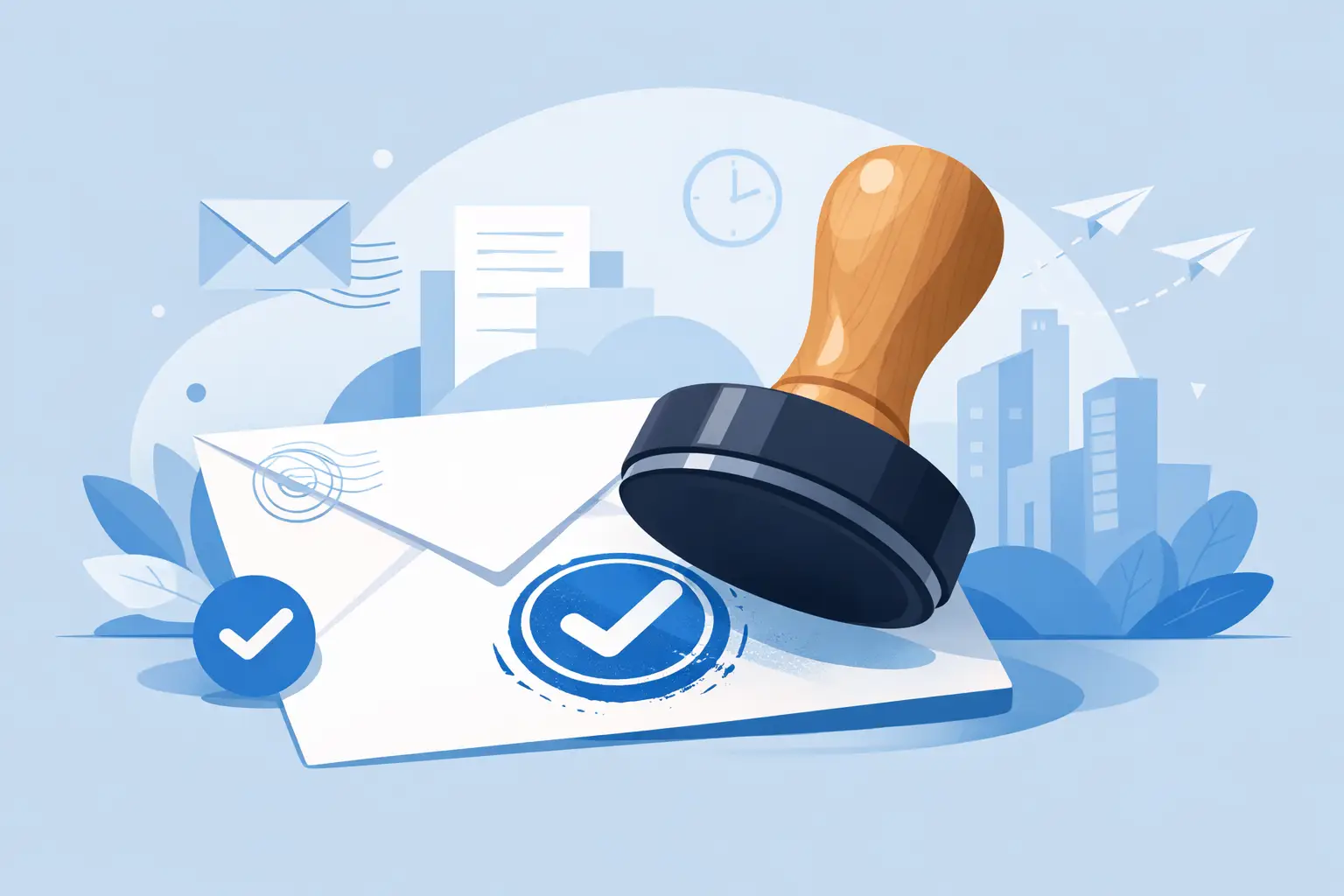 Received Stamp for Post: When It Helps