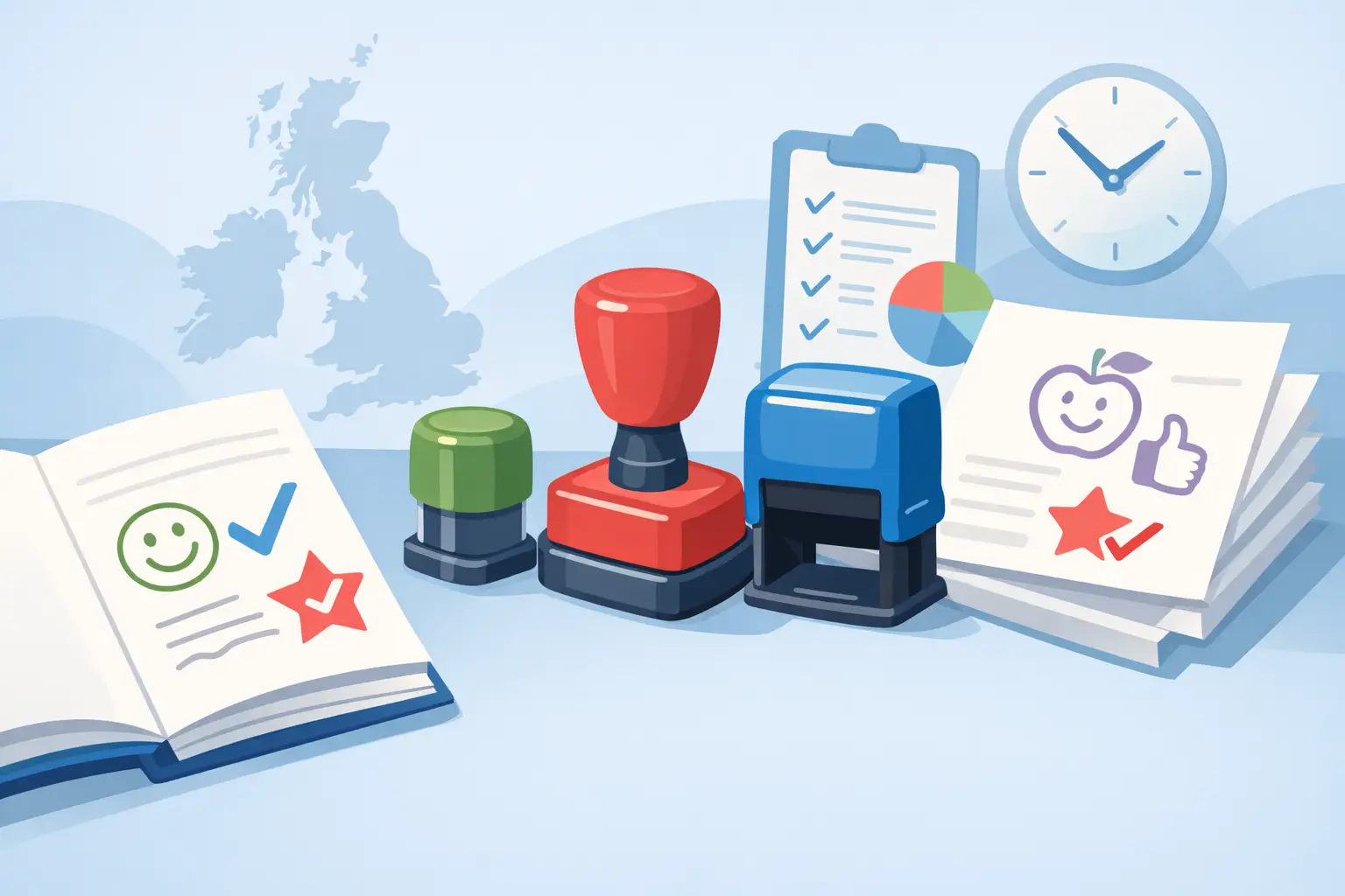 Teacher Stamps UK: Faster, Clearer Marking